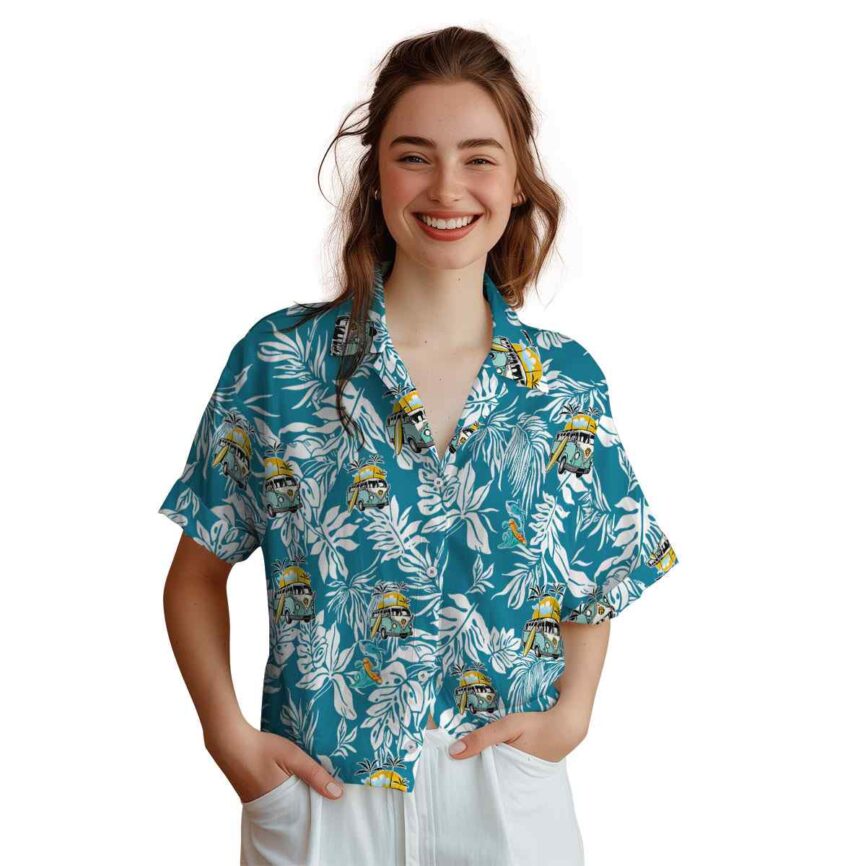 Summer Bold Foliage Hawaiian Shirt Top rated
