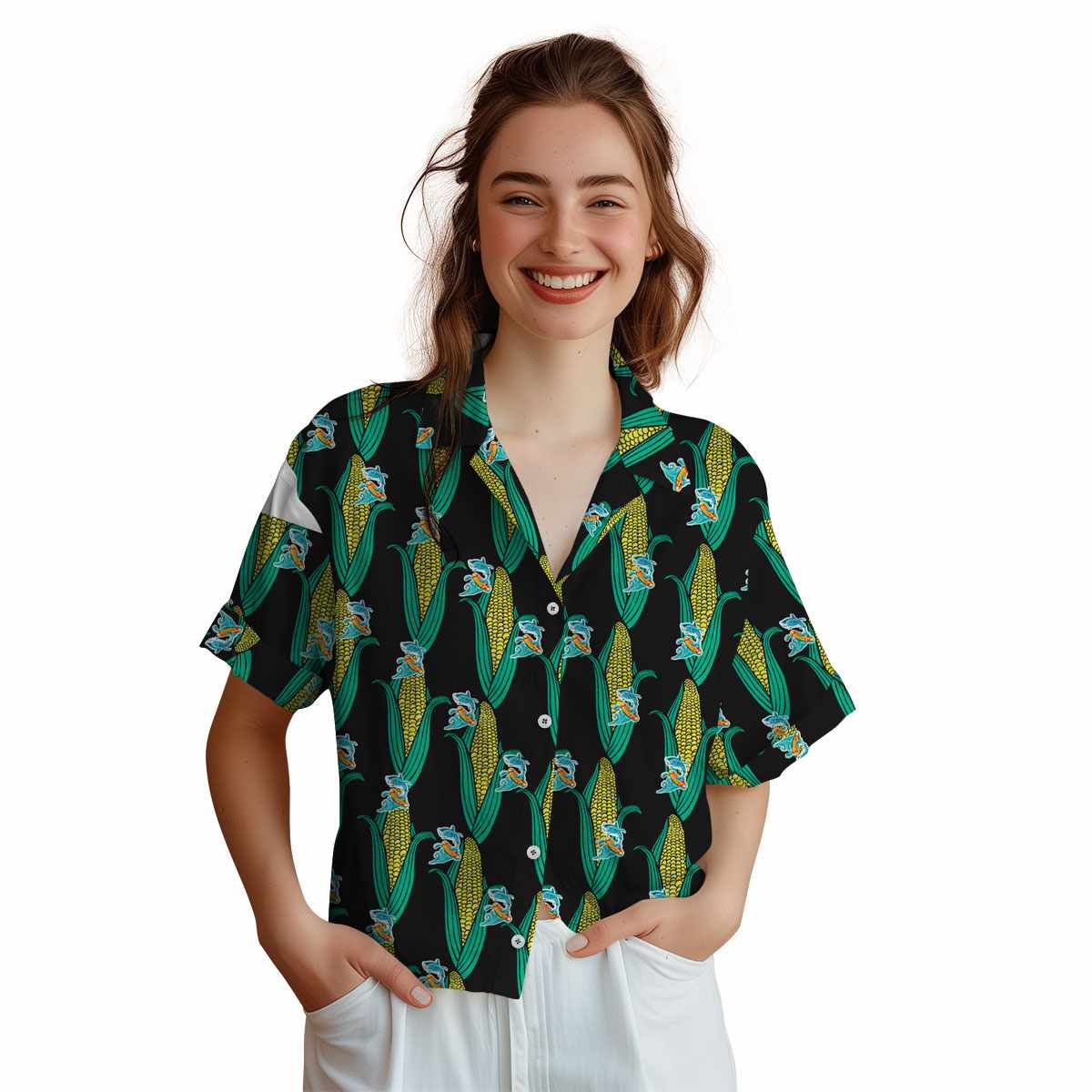 Summer Corn Element Hawaiian Shirt Top rated Summer Corn Element Hawaiian Shirt Top rated