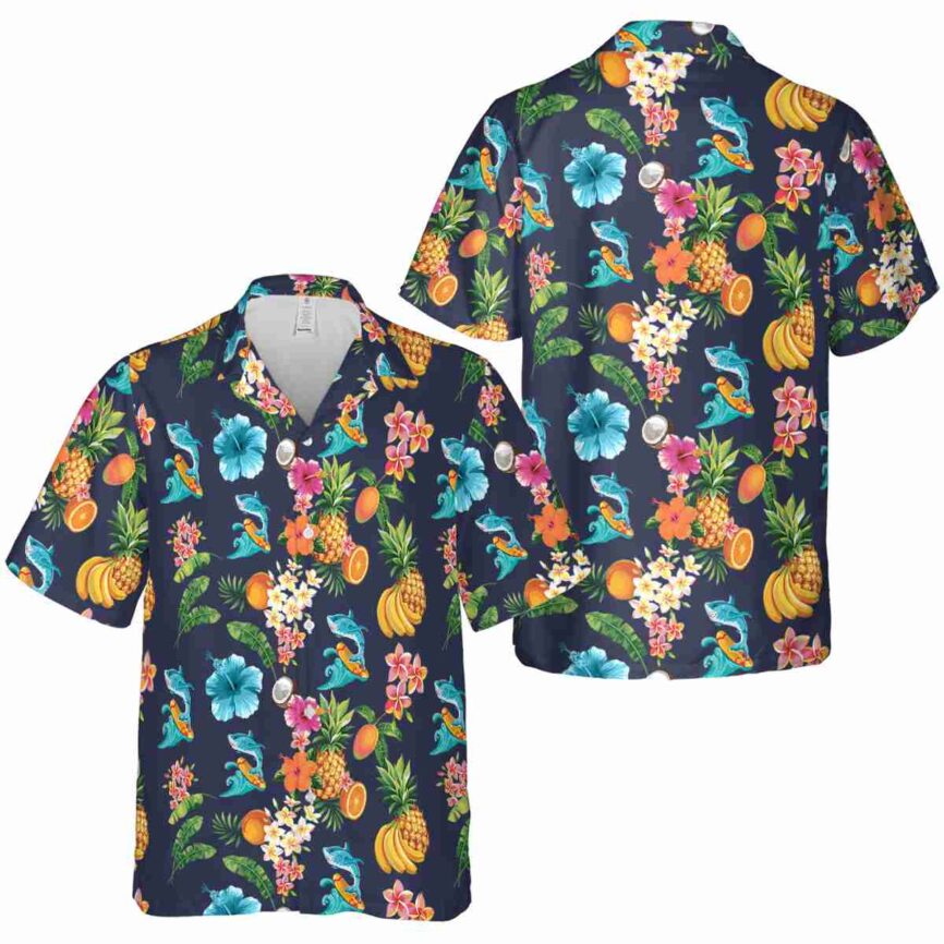 Summer Fruit Pattern Hawaiian Shirt Premium grade