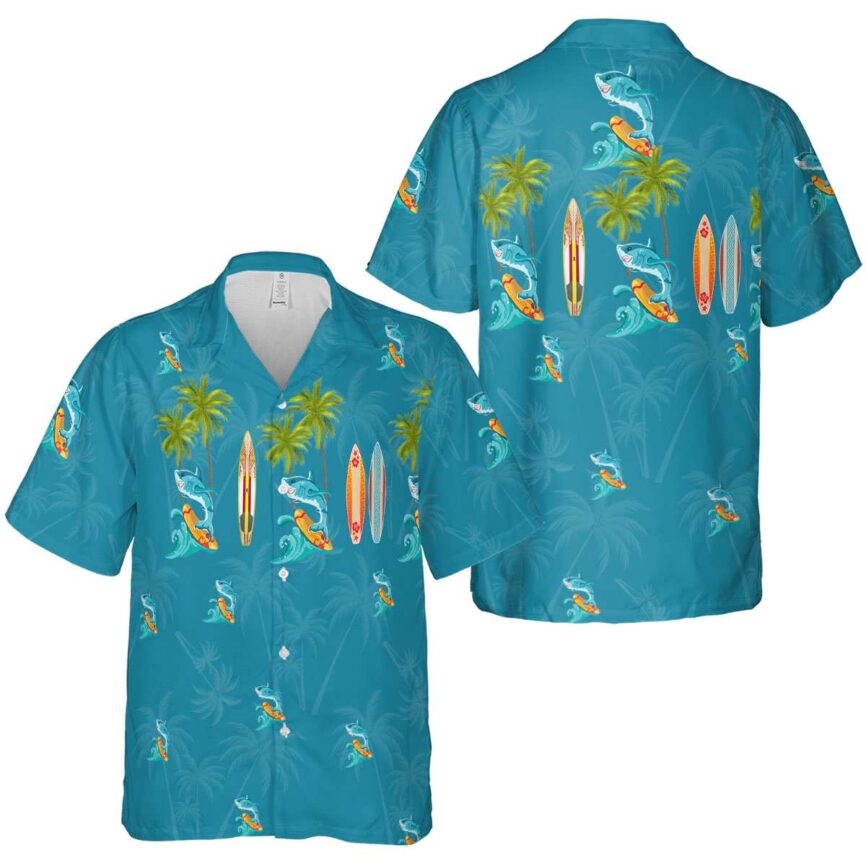 Summer Island Theme Hawaiian Shirt Premium grade