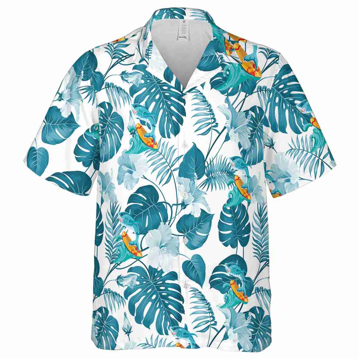 Summer Leaf Pattern Hawaiian Shirt Fashion forward Summer Leaf Pattern Hawaiian Shirt Fashion forward