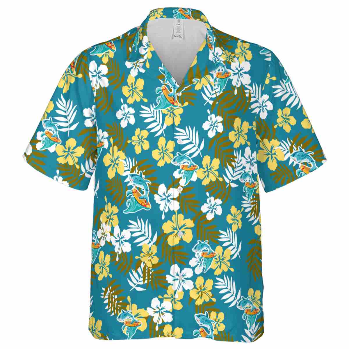 Summer Leafy Hibiscus Hawaiian Shirt Fashion forward Summer Leafy Hibiscus Hawaiian Shirt Fashion forward