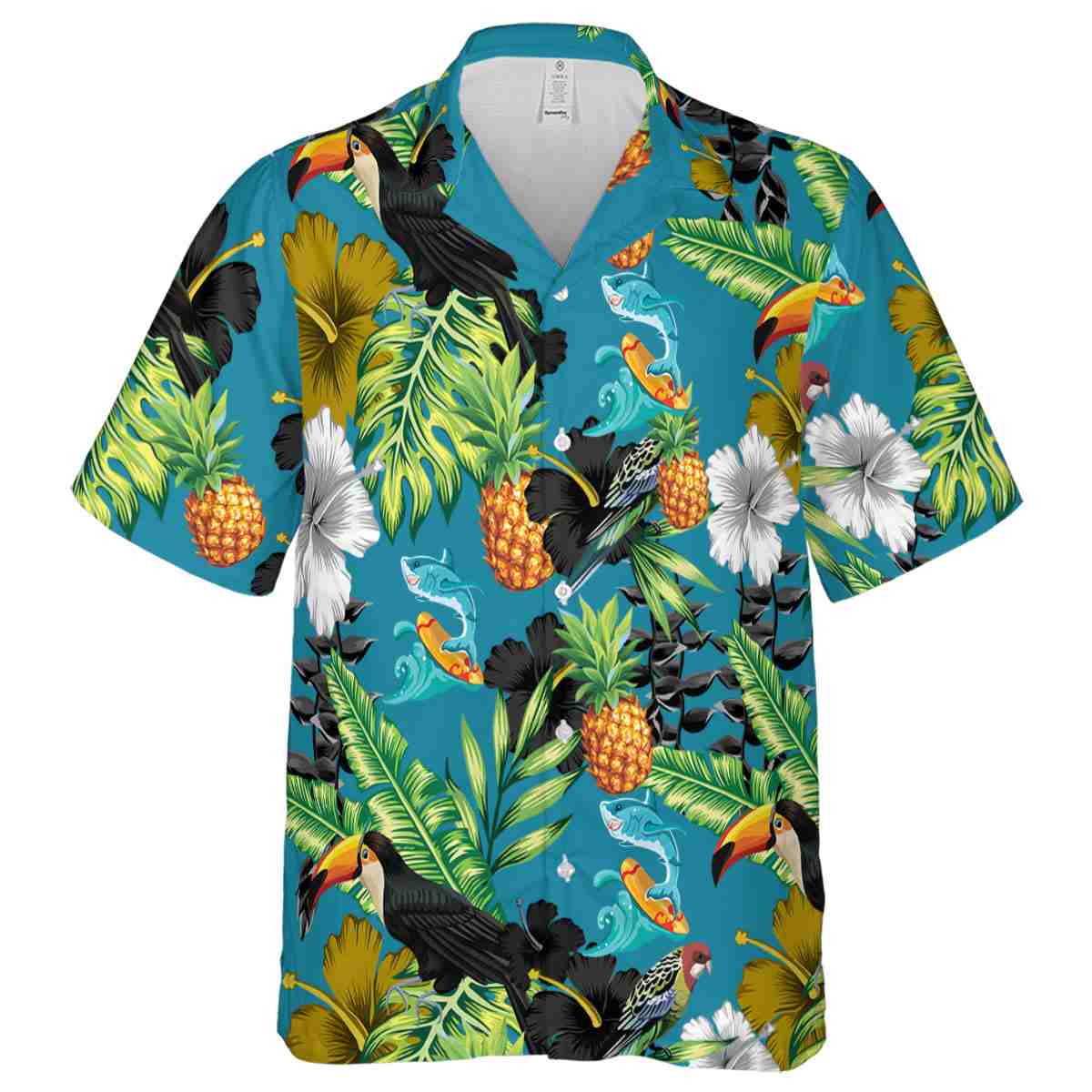 Summer Leafy Toucan Hawaiian Shirt Fashion forward Summer Leafy Toucan Hawaiian Shirt Fashion forward