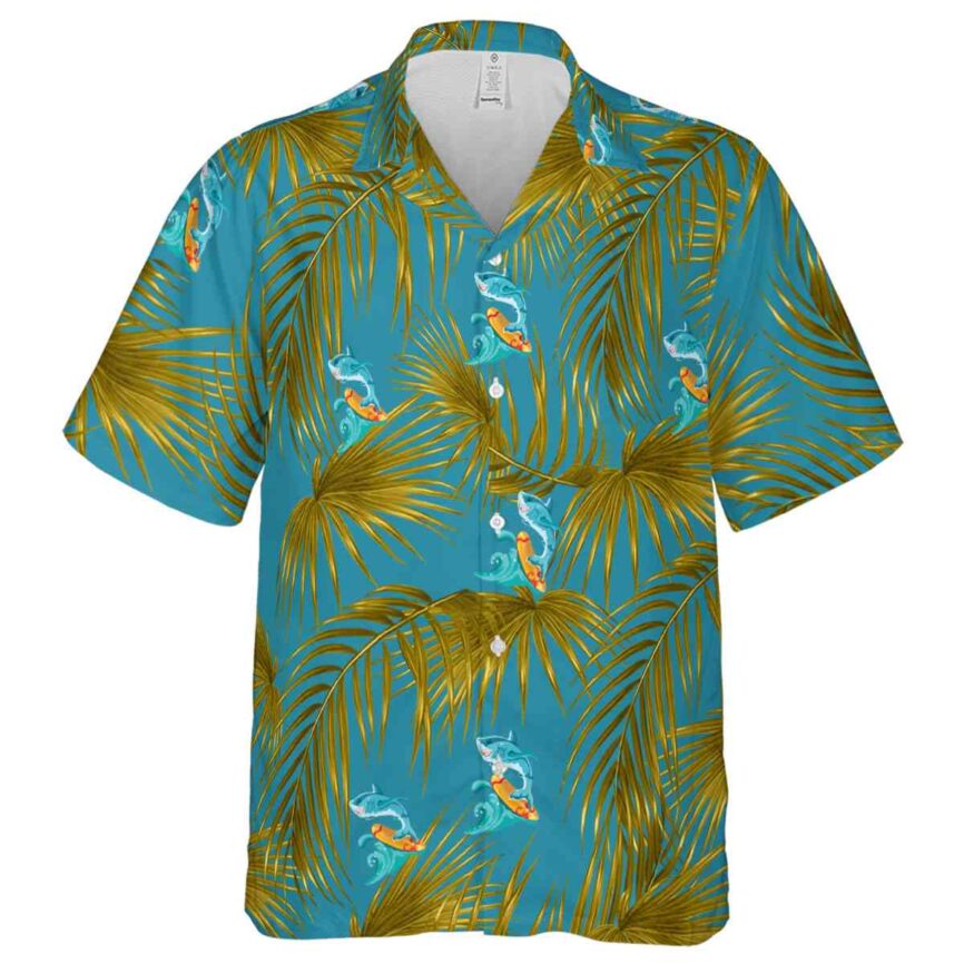 Summer Palm Frond Hawaiian Shirt Fashion forward