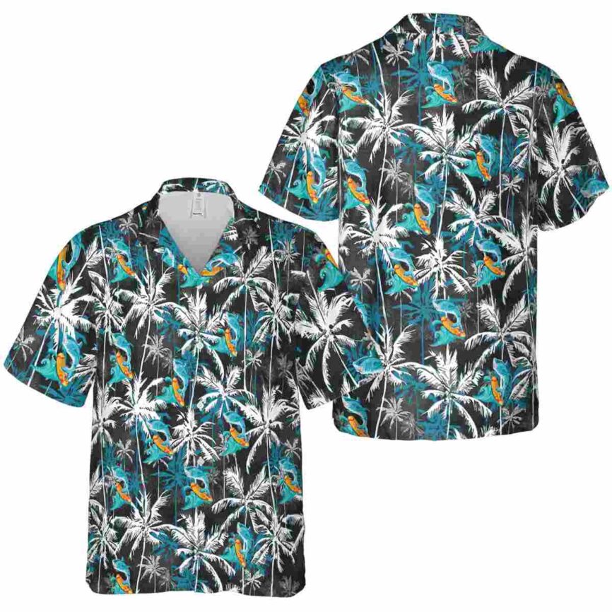 Summer Palm Themed Hawaiian Shirt Premium grade