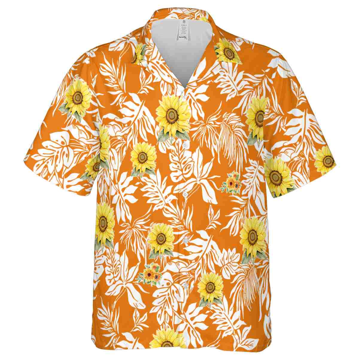 Sunflower Bold Foliage Hawaiian Shirt Fashion forward Sunflower Bold Foliage Hawaiian Shirt Fashion forward