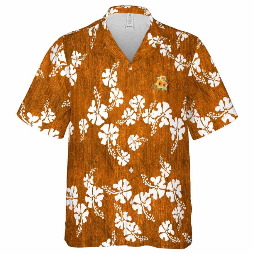 Sunflower Hibiscus Blossom Hawaiian Shirt Fashion forward