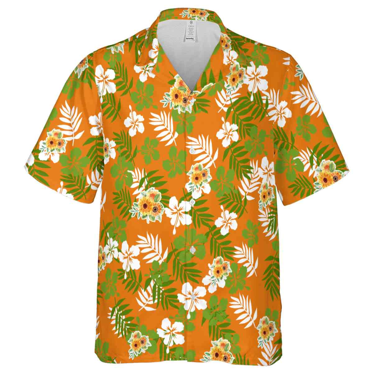 Sunflower Leafy Hibiscus Hawaiian Shirt Fashion forward Sunflower Leafy Hibiscus Hawaiian Shirt Fashion forward