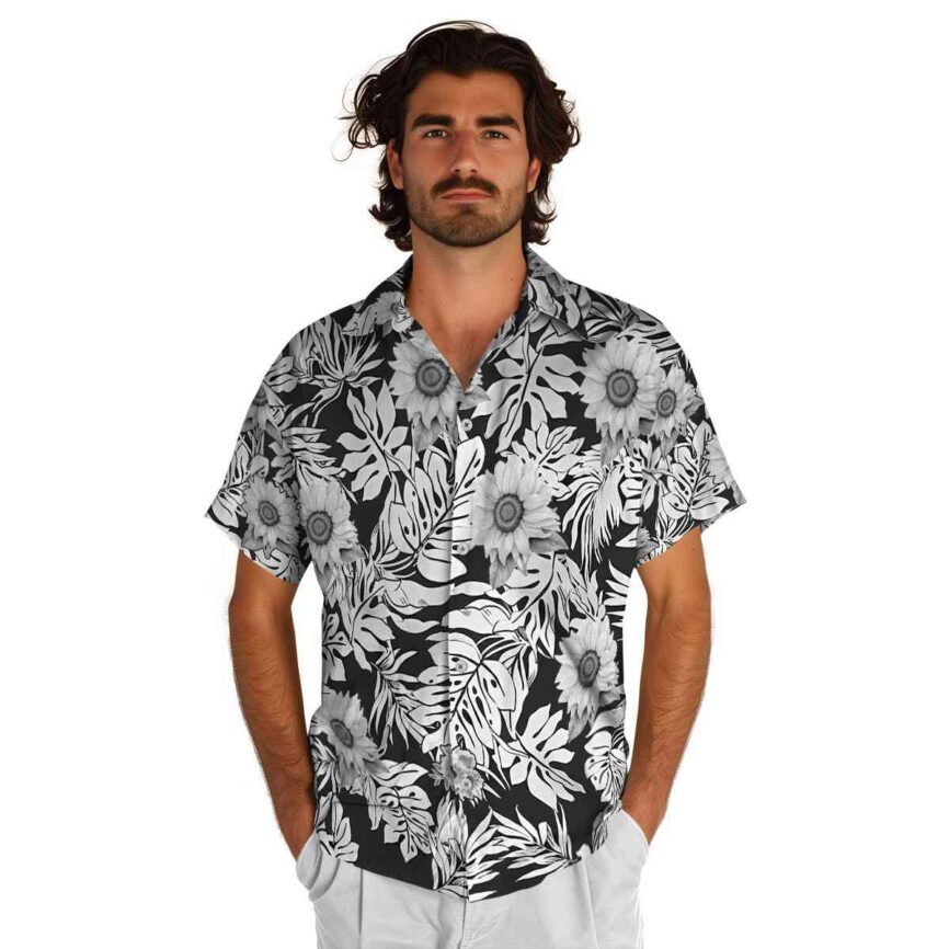 Sunflower Monstera Foliage Hawaiian Shirt New Arrival