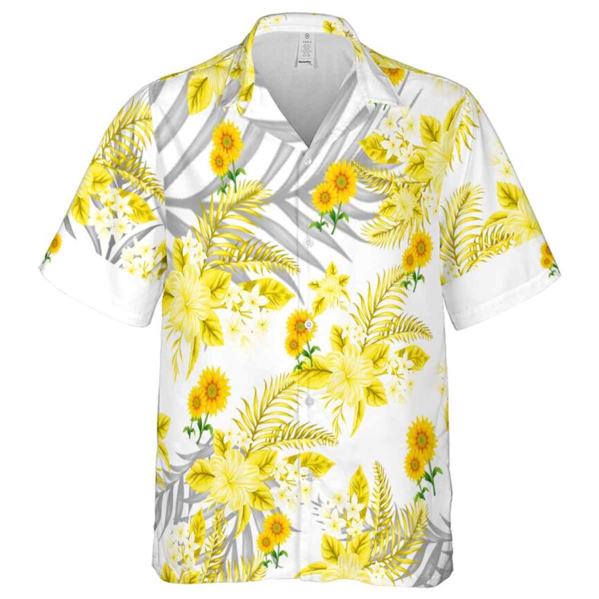 Sunflower Tropical Blossom Hawaiian Shirt Fashion forward