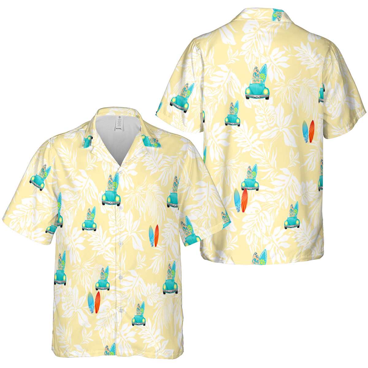 Surf Bold Foliage Hawaiian Shirt Premium grade Surf Bold Foliage Hawaiian Shirt Premium grade