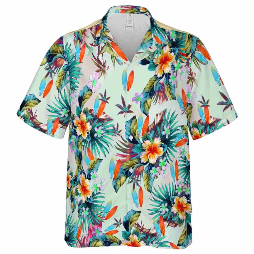 Surf Floral Burst Hawaiian Shirt Fashion forward