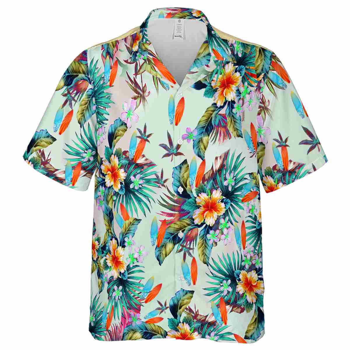 Surf Floral Burst Hawaiian Shirt Fashion forward Surf Floral Burst Hawaiian Shirt Fashion forward