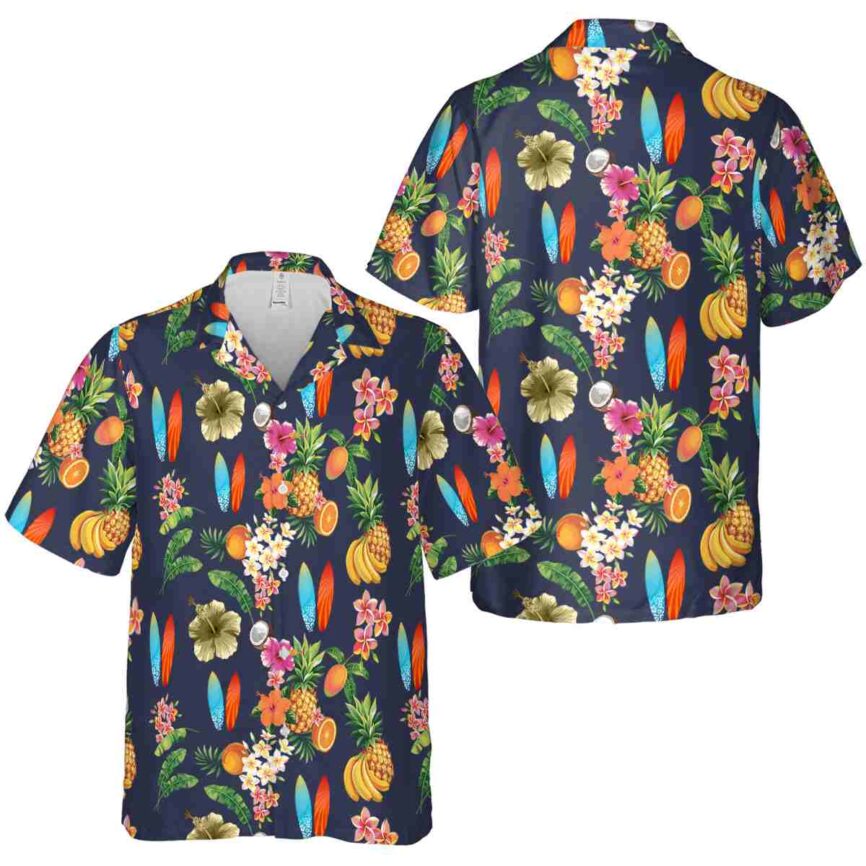 Surf Fruit Pattern Hawaiian Shirt Premium grade