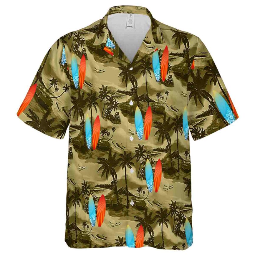 Surf Island Beach Hawaiian Shirt Fashion forward