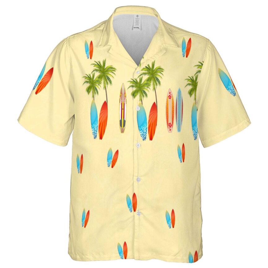 Surf Island Theme Hawaiian Shirt Fashion forward
