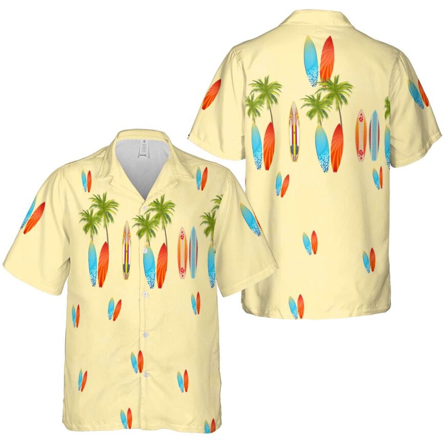 Surf Island Theme Hawaiian Shirt Premium grade