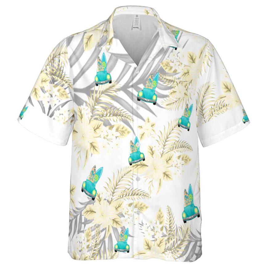 Surf Tropical Blossom Hawaiian Shirt Fashion forward