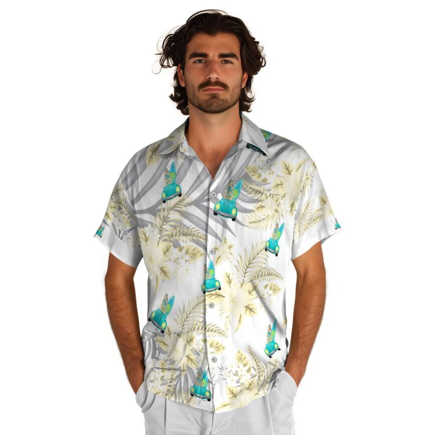 Surf Tropical Blossom Hawaiian Shirt New Arrival