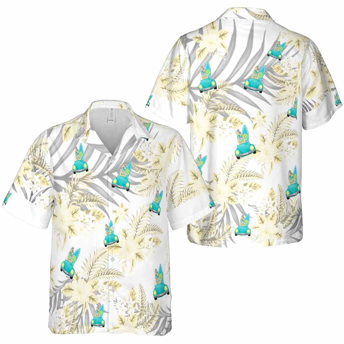 Surf Tropical Blossom Hawaiian Shirt Premium grade Surf Tropical Blossom Hawaiian Shirt Premium grade