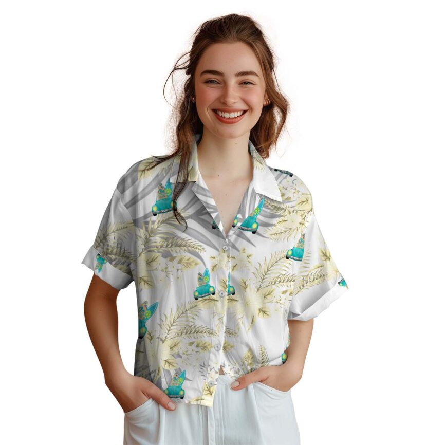 Surf Tropical Blossom Hawaiian Shirt Top rated