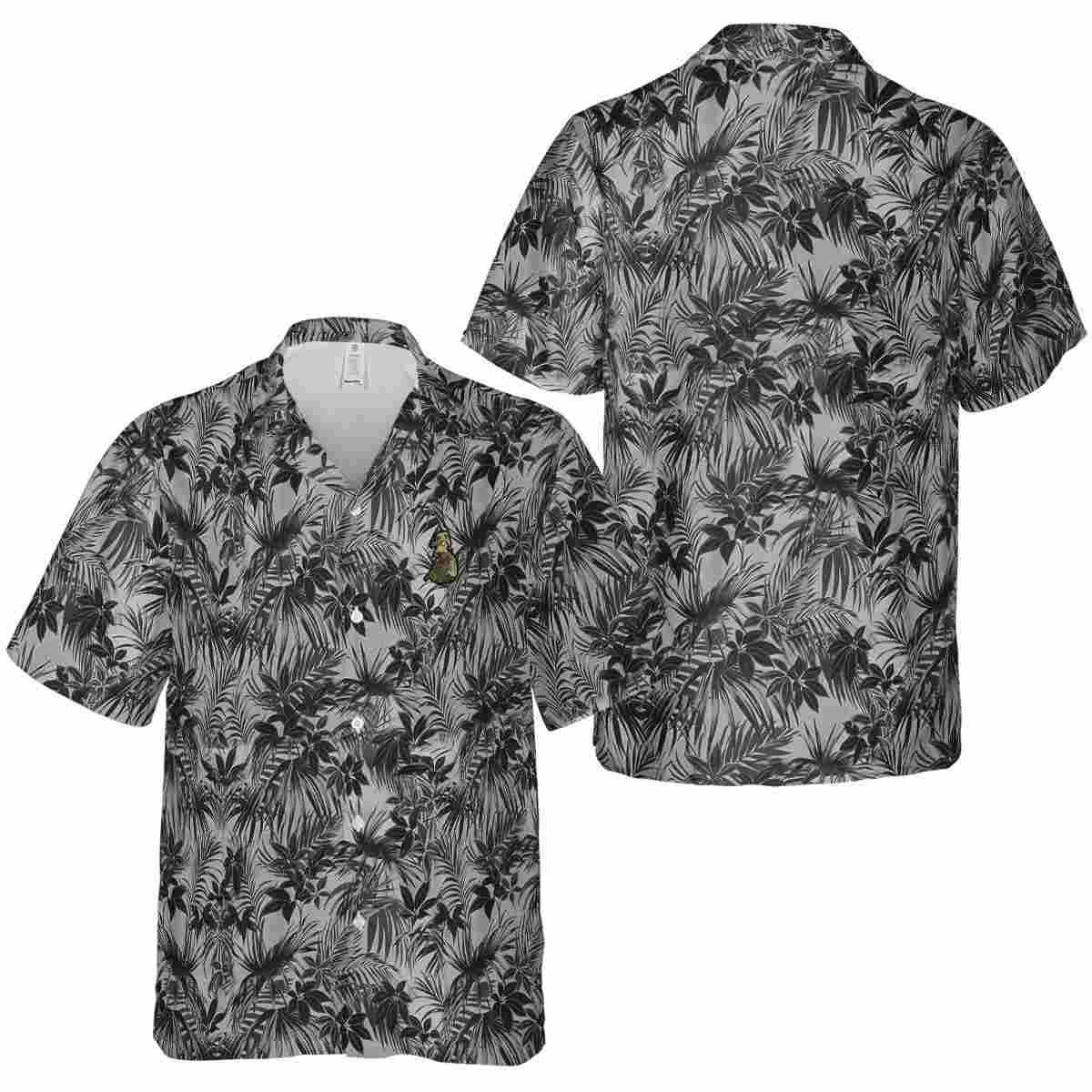 Tactical Foliage Print Hawaiian Shirt Premium grade Tactical Foliage Print Hawaiian Shirt Premium grade