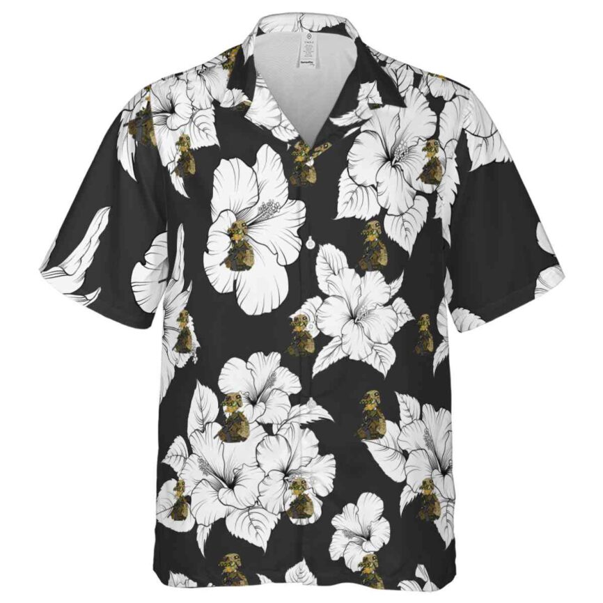 Tactical Hibiscus Flower Hawaiian Shirt Fashion forward