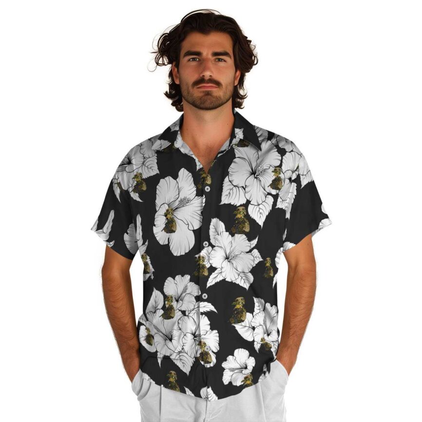Tactical Hibiscus Flower Hawaiian Shirt New Arrival