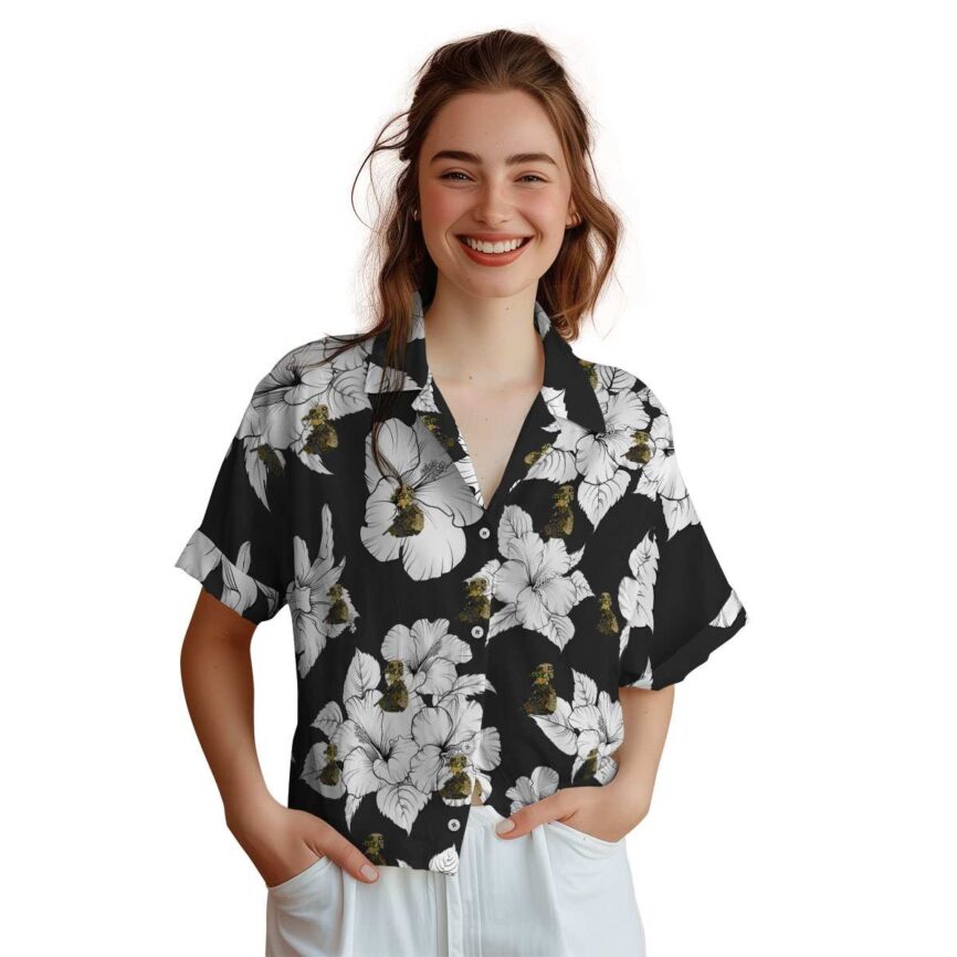 Tactical Hibiscus Flower Hawaiian Shirt Top rated