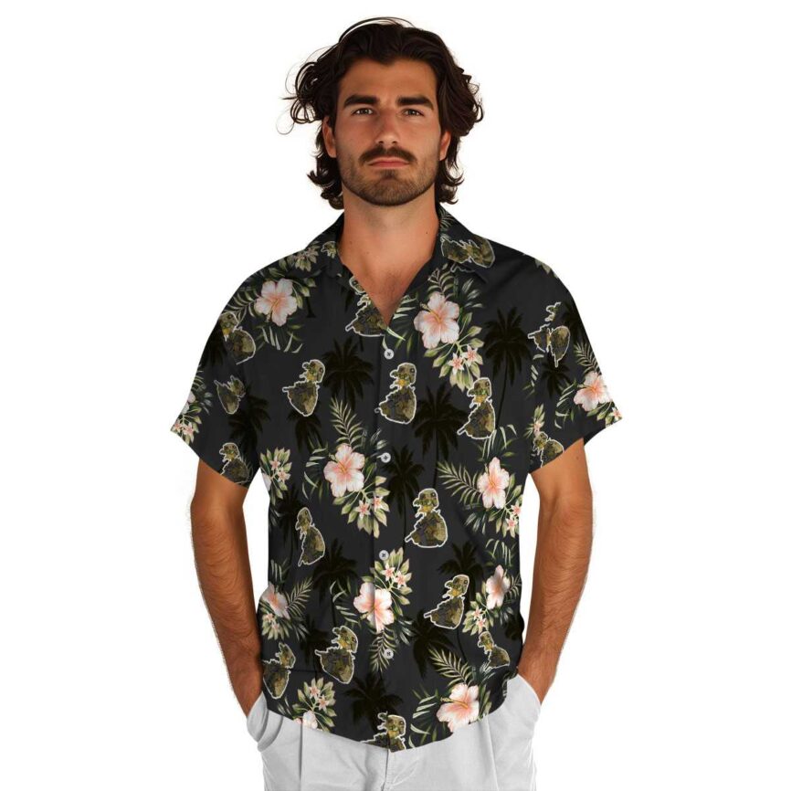 Tactical Hibiscus Palm Hawaiian Shirt New Arrival