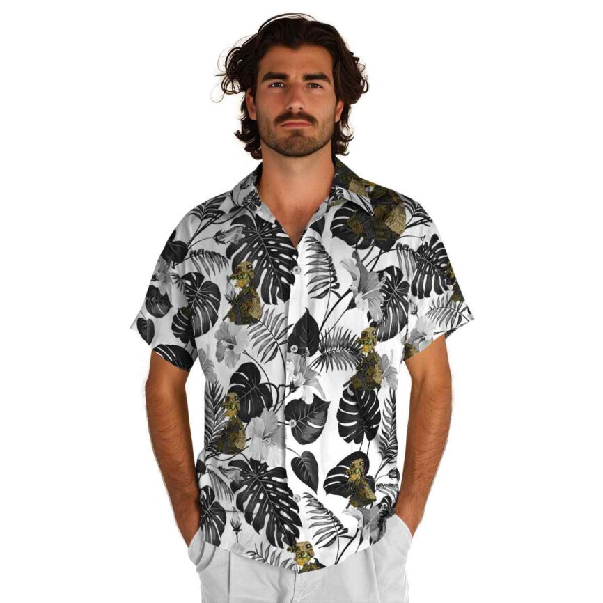 Tactical Leaf Pattern Hawaiian Shirt New Arrival