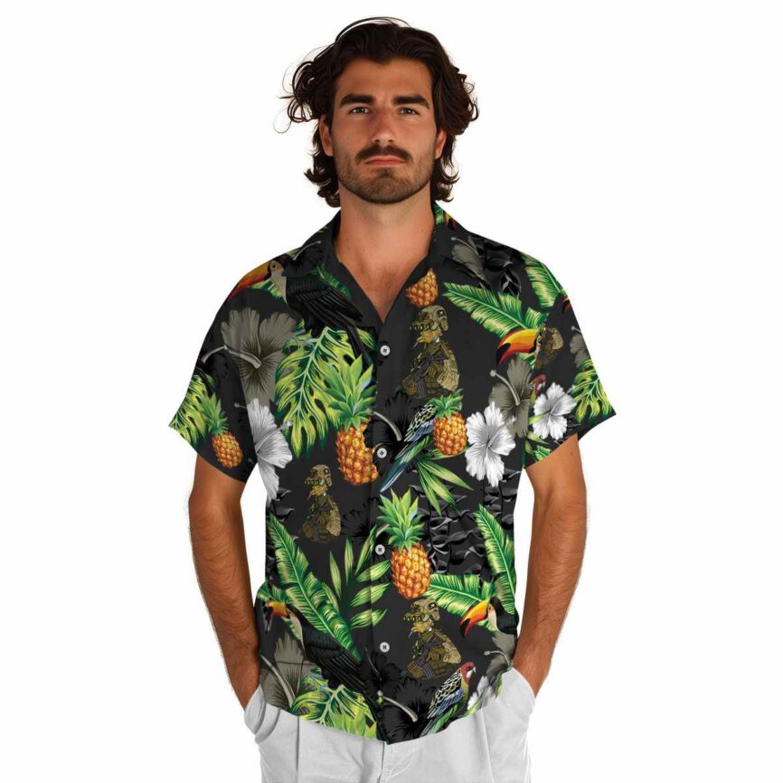 Tactical Leafy Toucan Hawaiian Shirt New Arrival