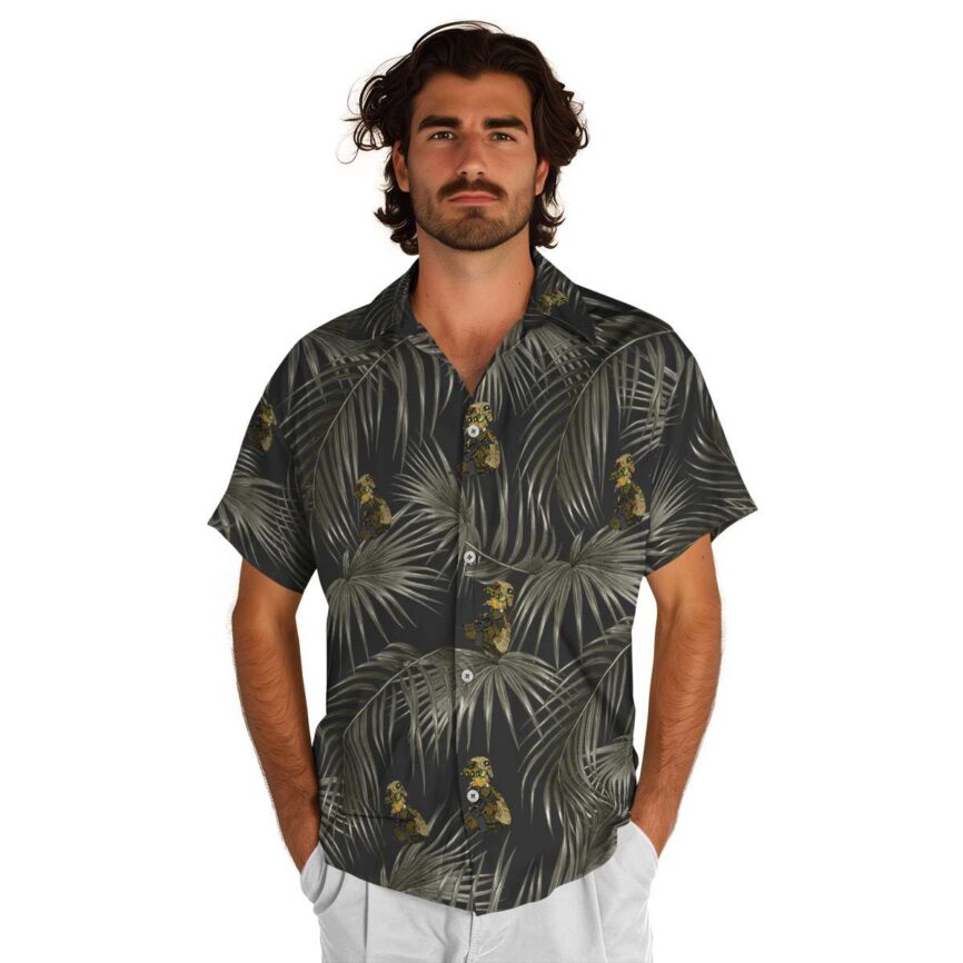 Tactical Palm Frond Hawaiian Shirt New Arrival