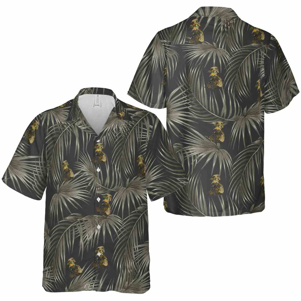 Tactical Palm Frond Hawaiian Shirt Premium grade Tactical Palm Frond Hawaiian Shirt Premium grade