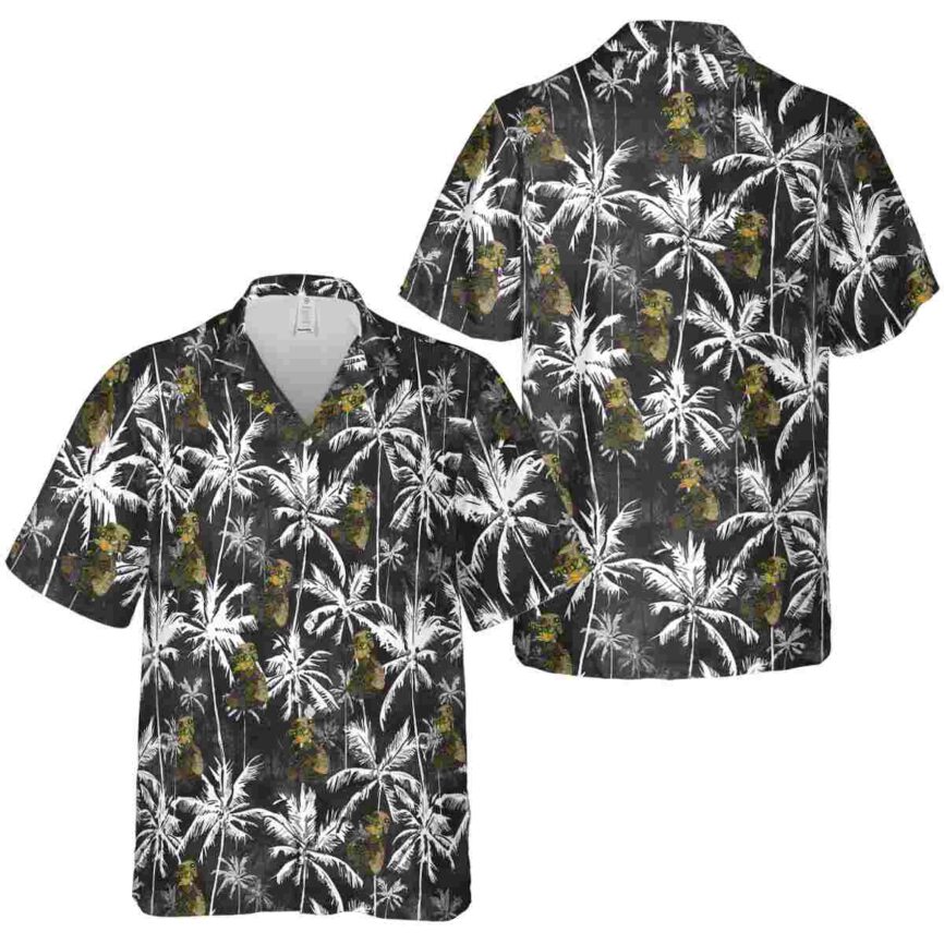 Tactical Palm Themed Hawaiian Shirt Premium grade