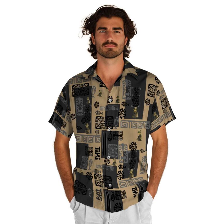 Tactical Tiki Motifs Hawaiian Shirt New Arrival