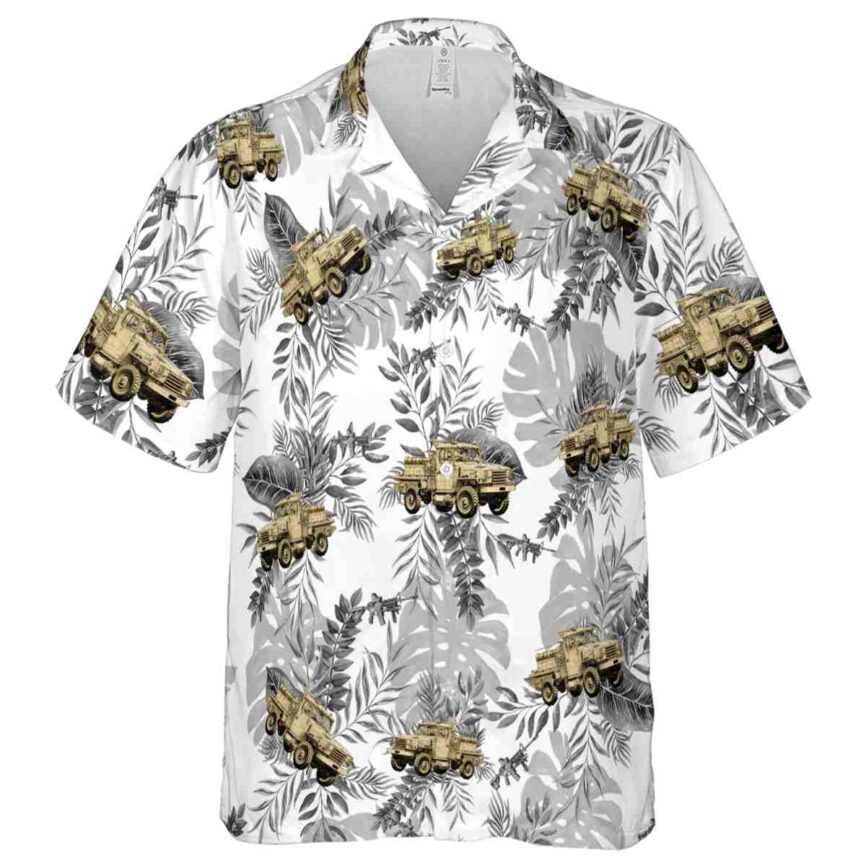 Tactical Tropical Fronds Hawaiian Shirt Fashion forward