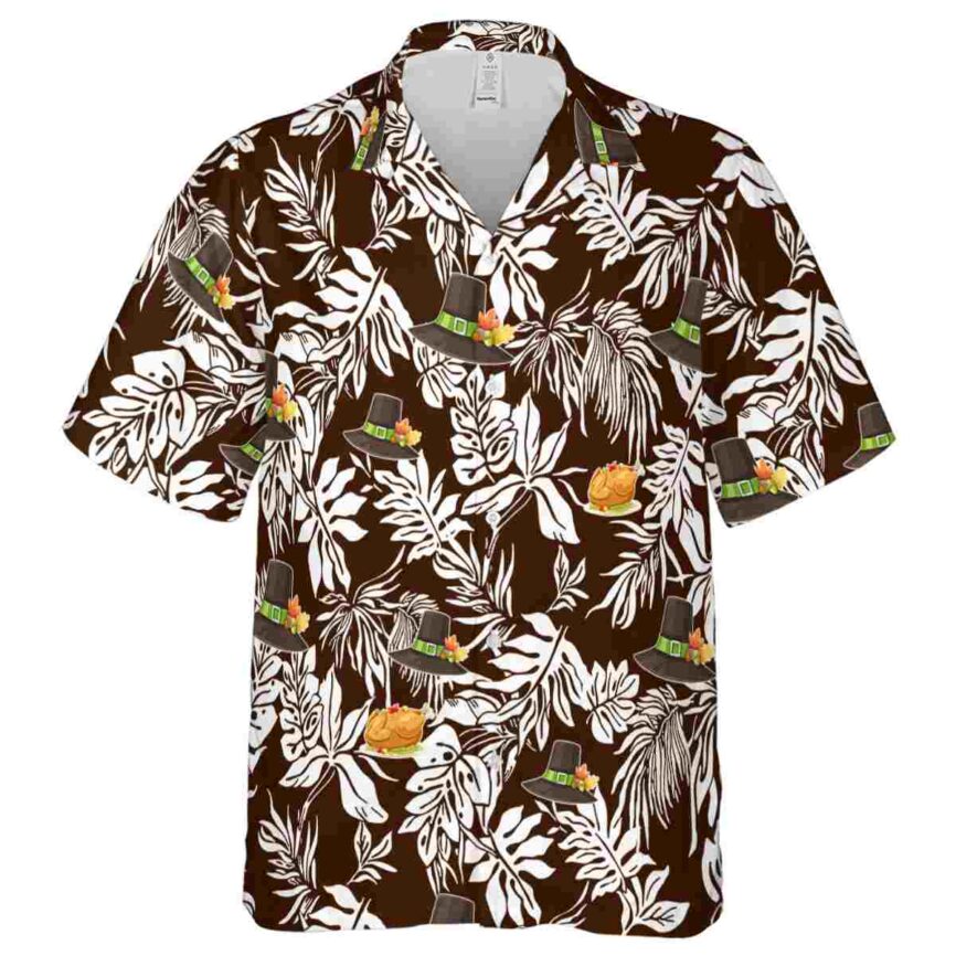 Thanksgiving Bold Foliage Hawaiian Shirt Fashion forward