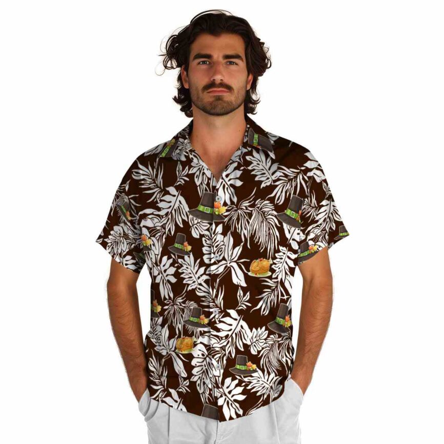 Thanksgiving Bold Foliage Hawaiian Shirt New Arrival