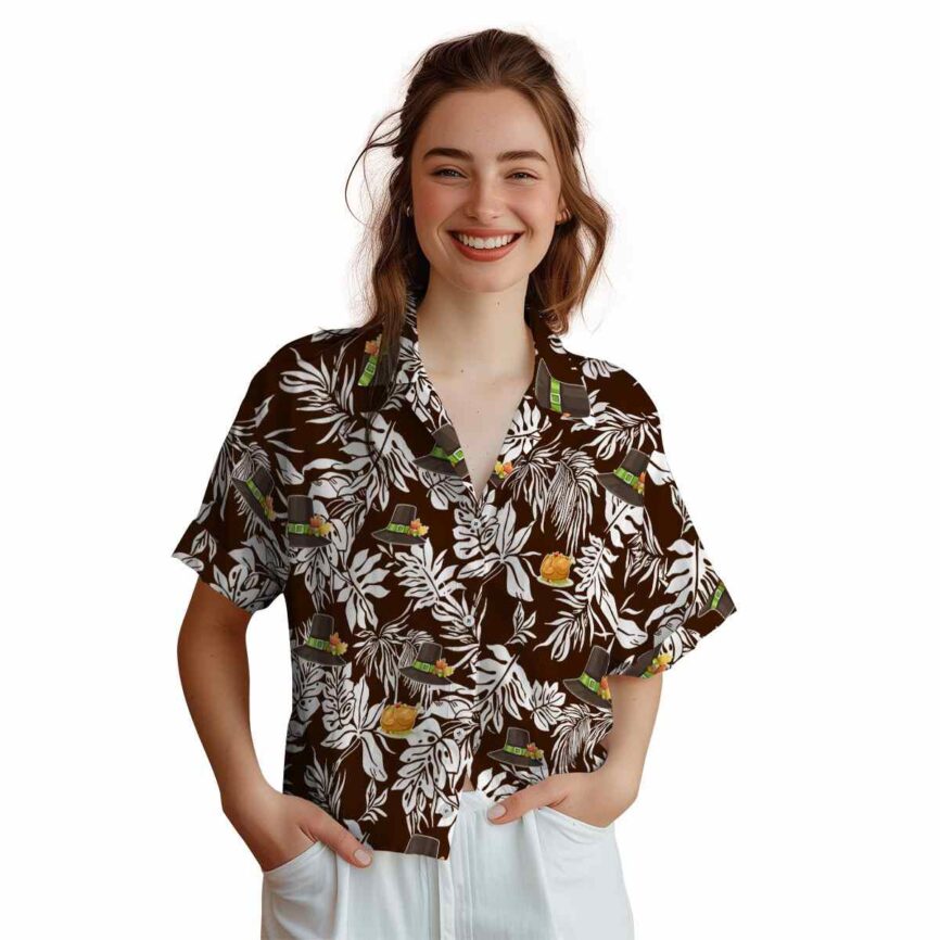 Thanksgiving Bold Foliage Hawaiian Shirt Top rated