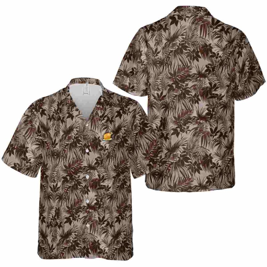 Thanksgiving Foliage Print Hawaiian Shirt Premium grade