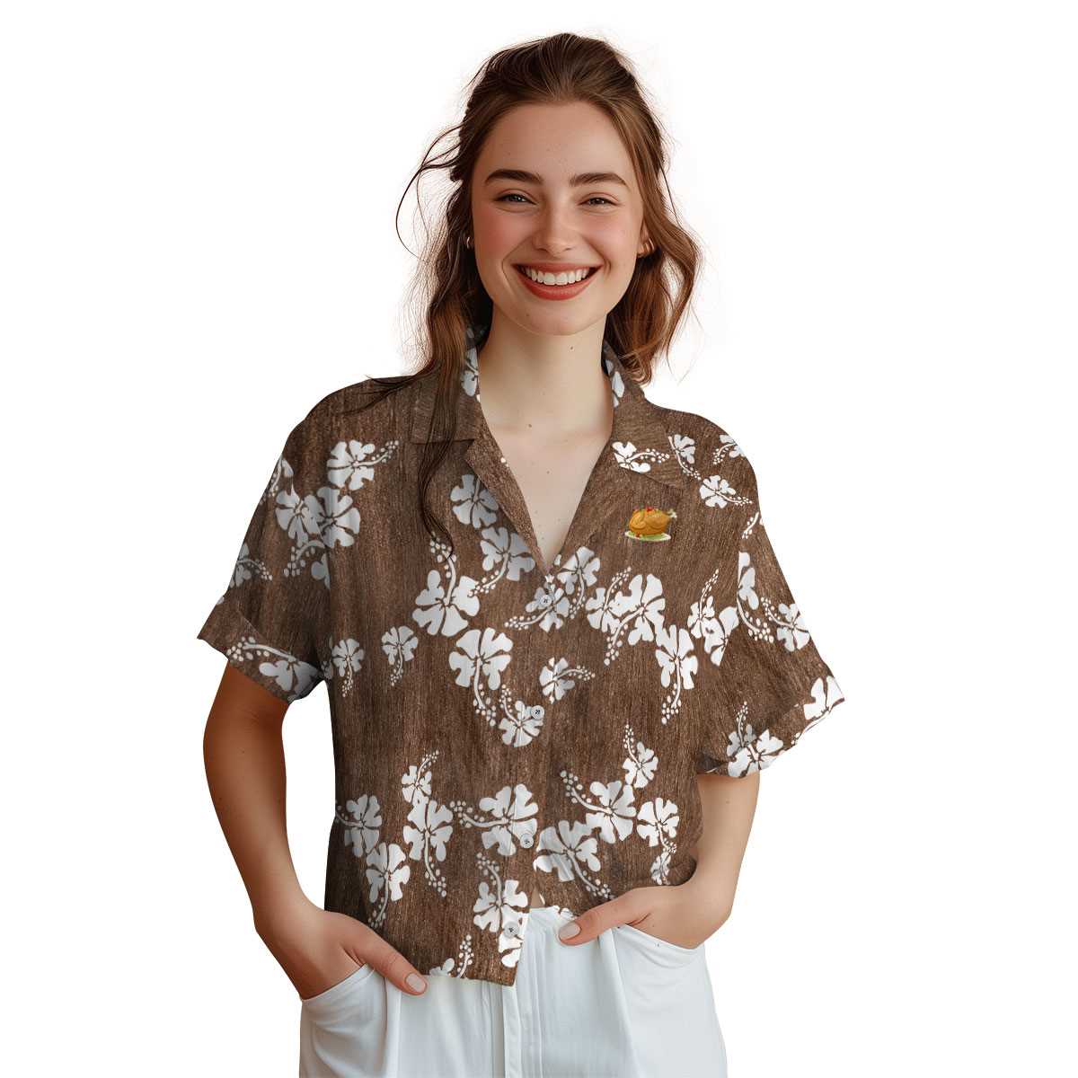 Thanksgiving Hibiscus Blossom Hawaiian Shirt Top rated Thanksgiving Hibiscus Blossom Hawaiian Shirt Top rated