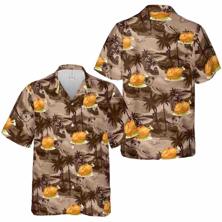 Thanksgiving Island Beach Hawaiian Shirt Premium grade