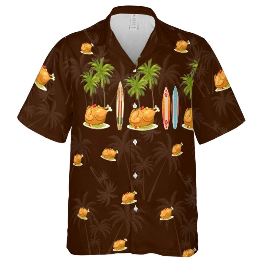 Thanksgiving Island Theme Hawaiian Shirt Fashion forward