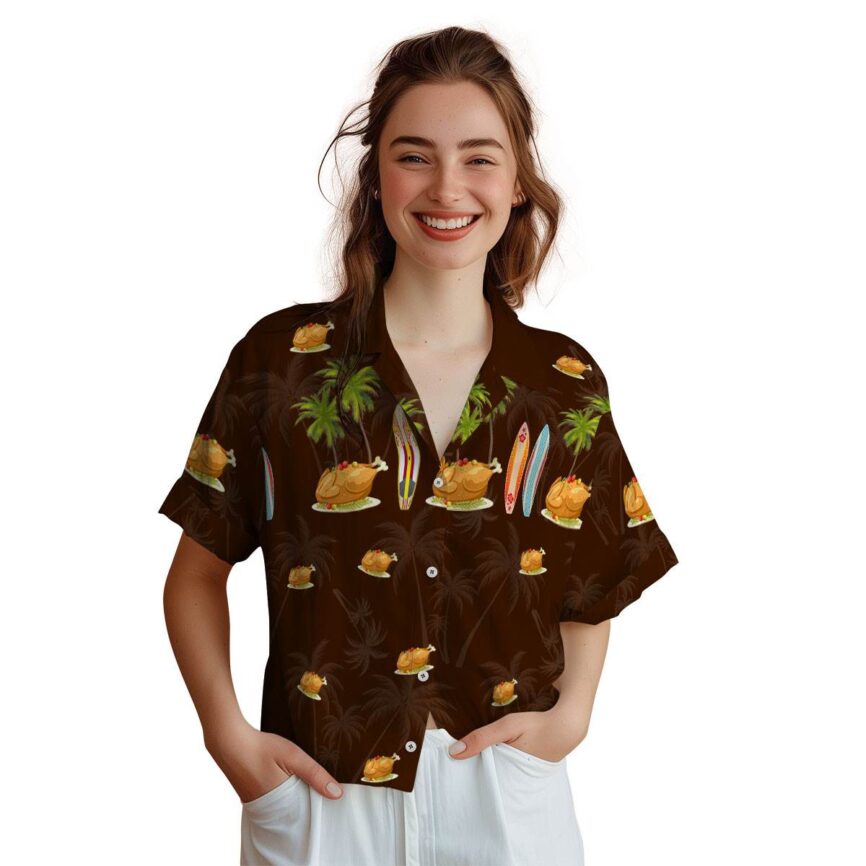 Thanksgiving Island Theme Hawaiian Shirt Top rated
