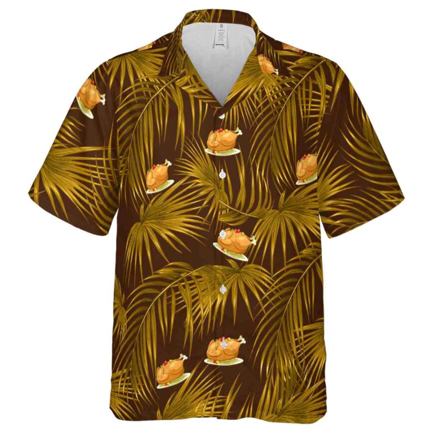 Thanksgiving Palm Frond Hawaiian Shirt Fashion forward