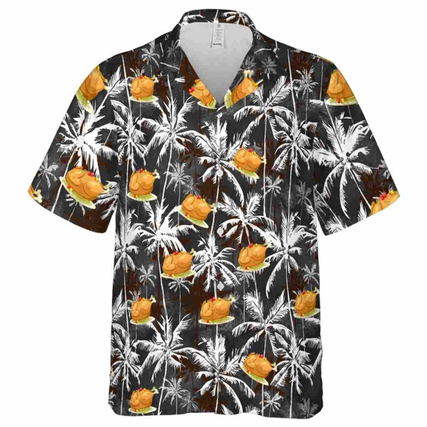 Thanksgiving Palm Themed Hawaiian Shirt Fashion forward