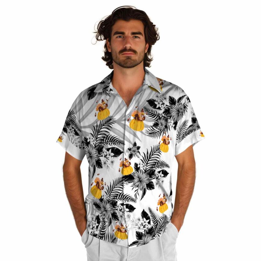 Thanksgiving Tropical Blossom Hawaiian Shirt New Arrival