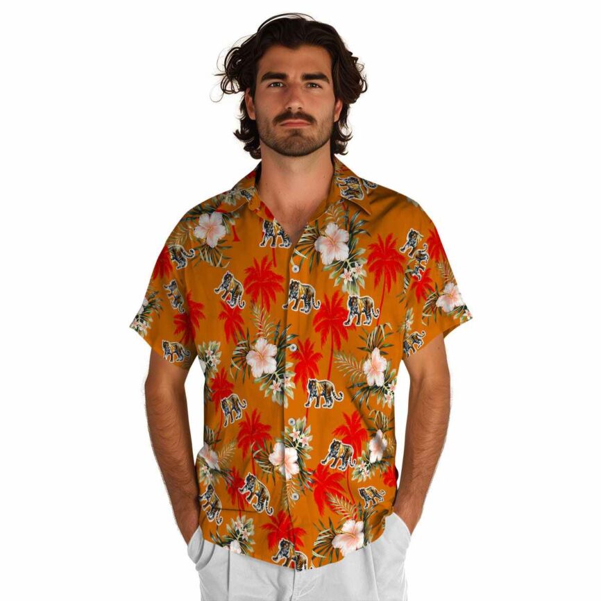 Tiger Hibiscus Palm Hawaiian Shirt New Arrival