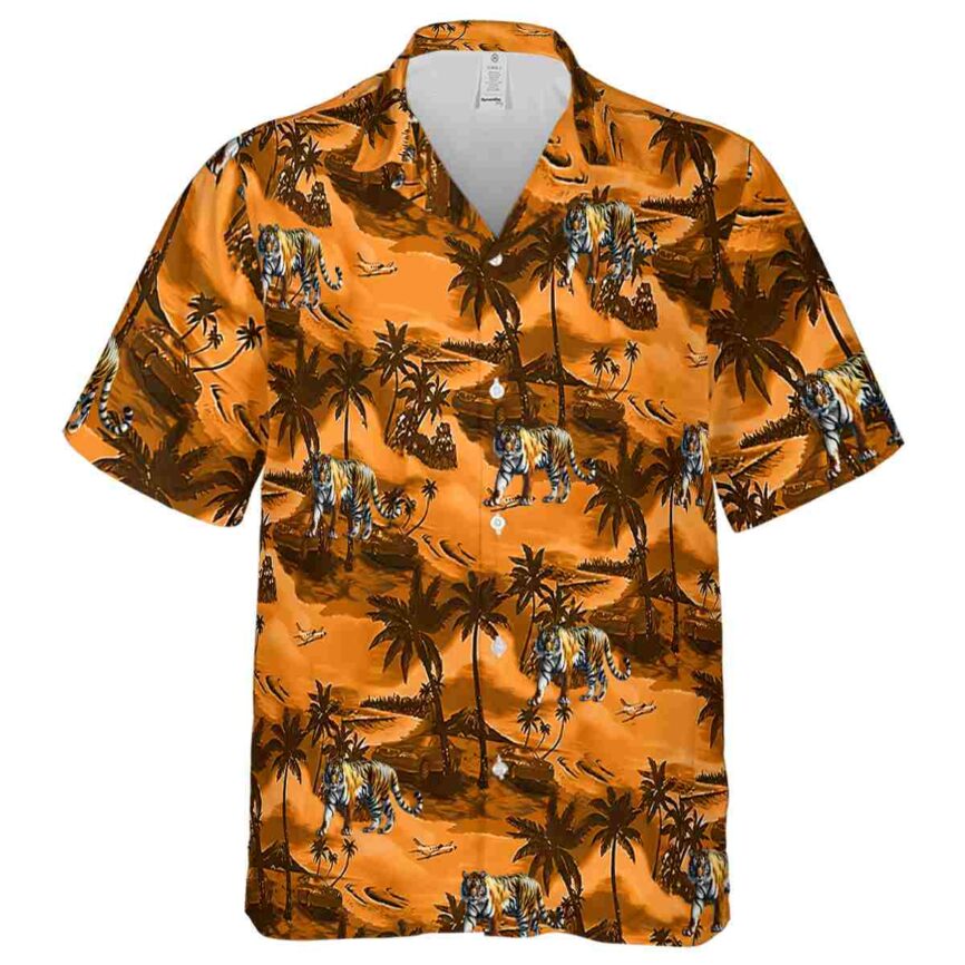 Tiger Island Beach Hawaiian Shirt Fashion forward
